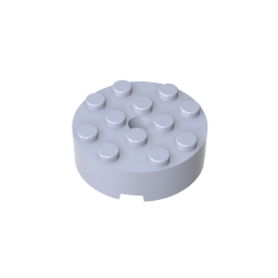 87081 | Brick, Round 4 x 4 with Hole