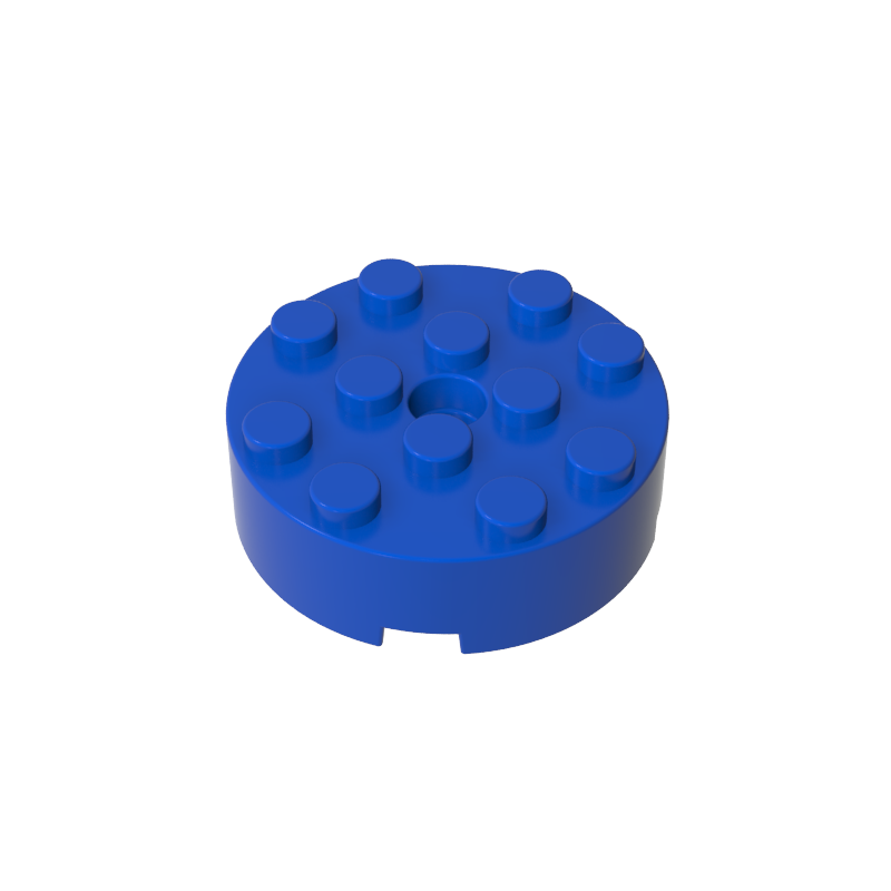 87081 | Brick, Round 4 x 4 with Hole