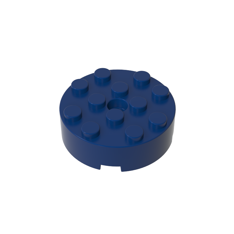 87081 | Brick, Round 4 x 4 with Hole