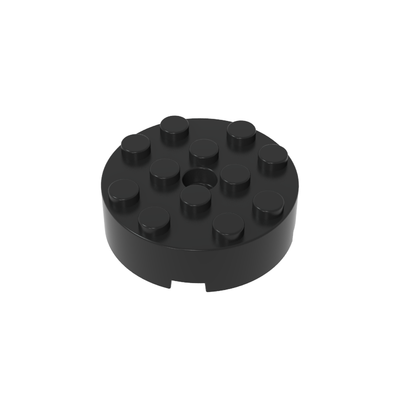 87081 | Brick, Round 4 x 4 with Hole