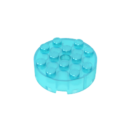 87081 | Brick, Round 4 x 4 with Hole