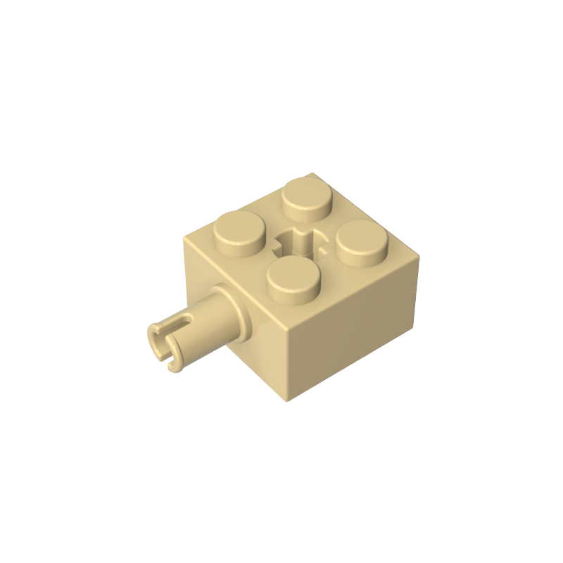 6232 | Brick, Modified 2 x 2 with Pin and No Axle Hole