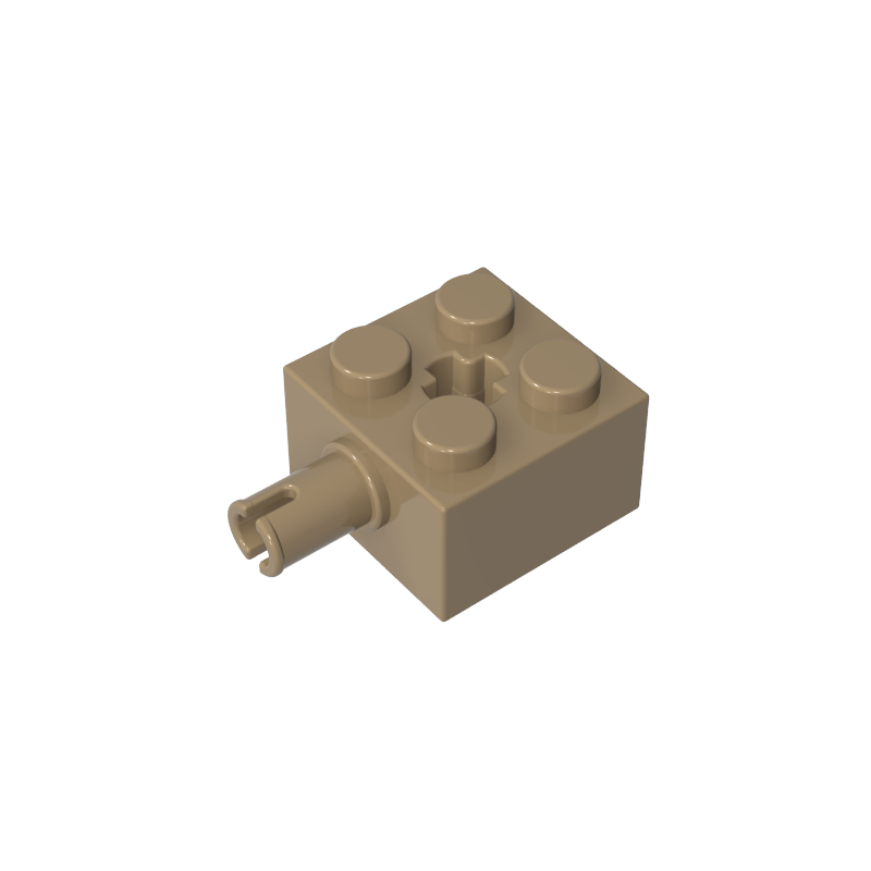 6232 | Brick, Modified 2 x 2 with Pin and No Axle Hole