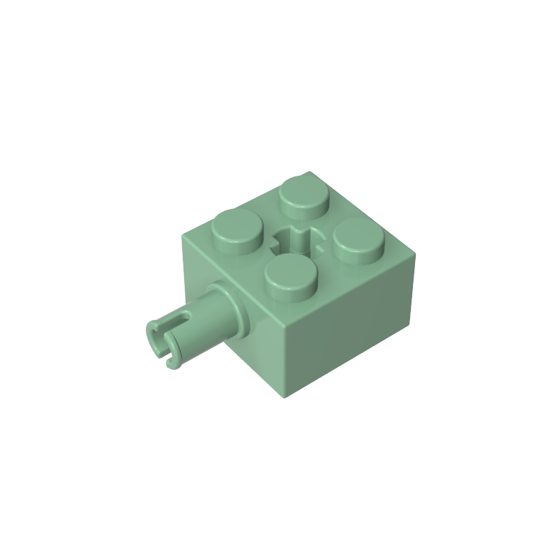 6232 | Brick, Modified 2 x 2 with Pin and No Axle Hole