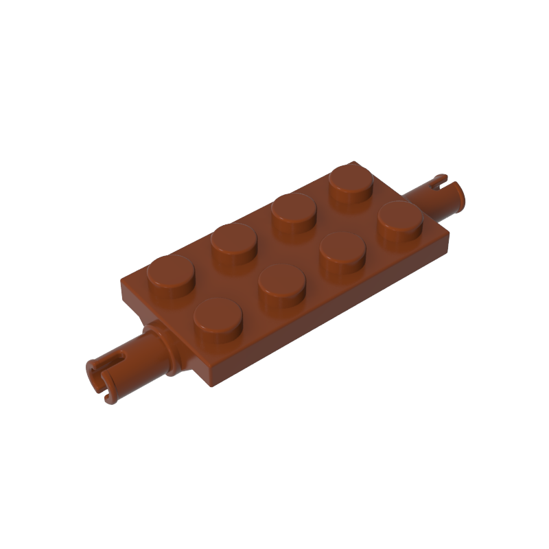 30157a | Plate, Modified 2 x 4 with Pins and Thin Angled Supports