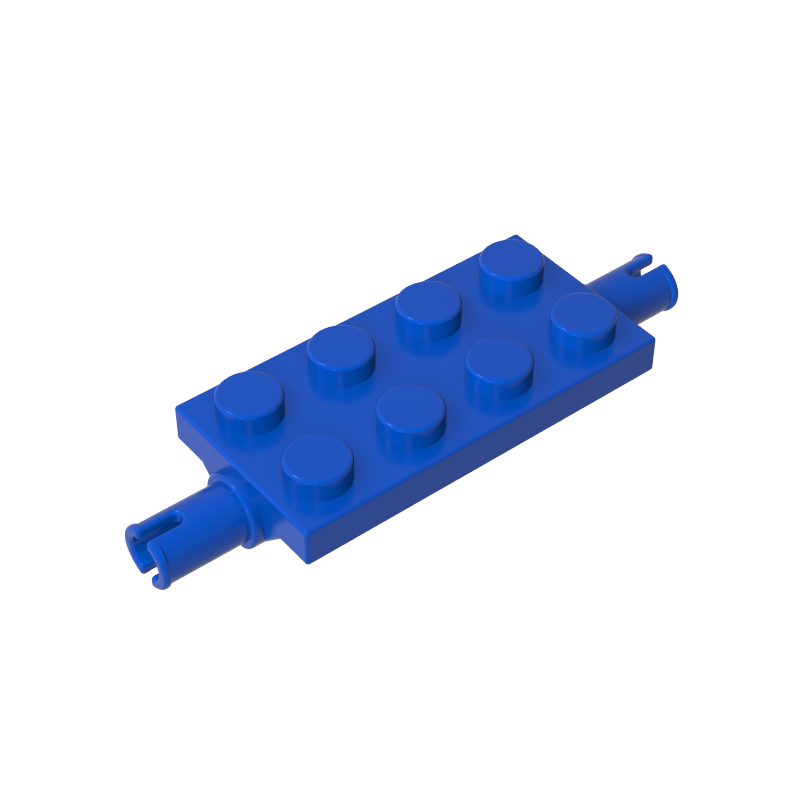 30157a | Plate, Modified 2 x 4 with Pins and Thin Angled Supports
