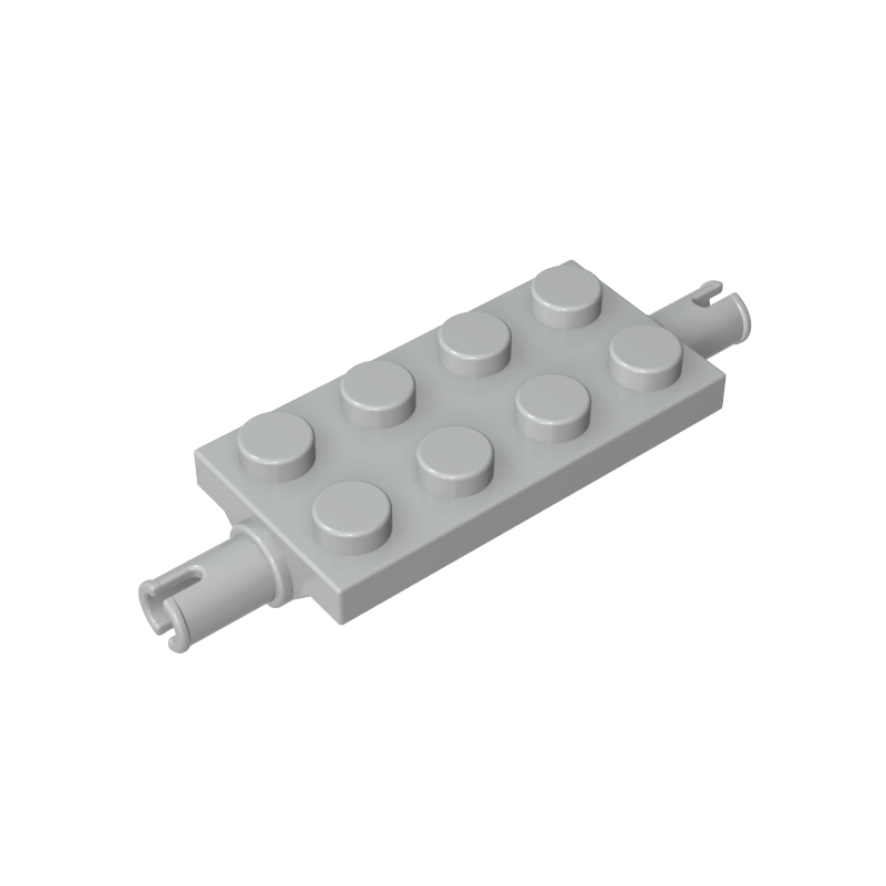 30157a | Plate, Modified 2 x 4 with Pins and Thin Angled Supports