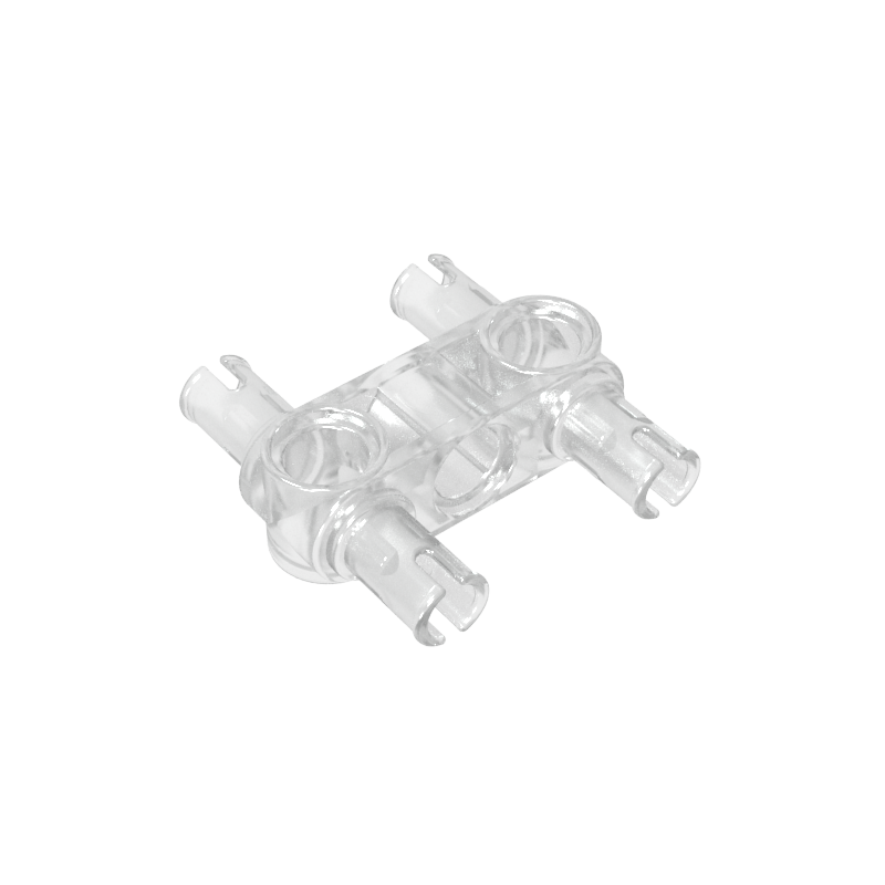 48989 | Technical Pin Connector Perpendicular 3L with 4 Pins