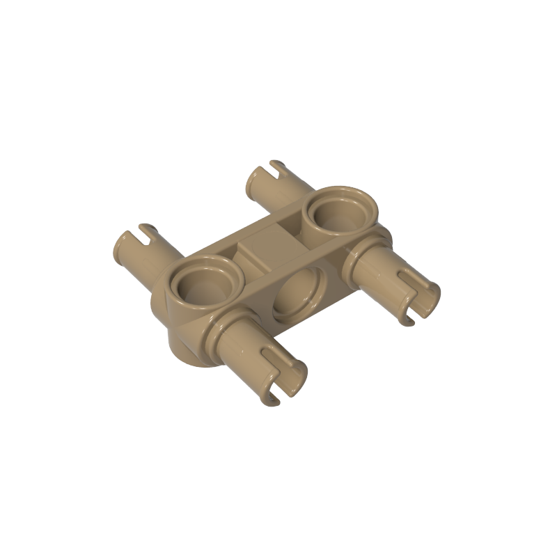 48989 | Technical Pin Connector Perpendicular 3L with 4 Pins