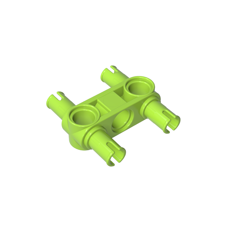 48989 | Technical Pin Connector Perpendicular 3L with 4 Pins