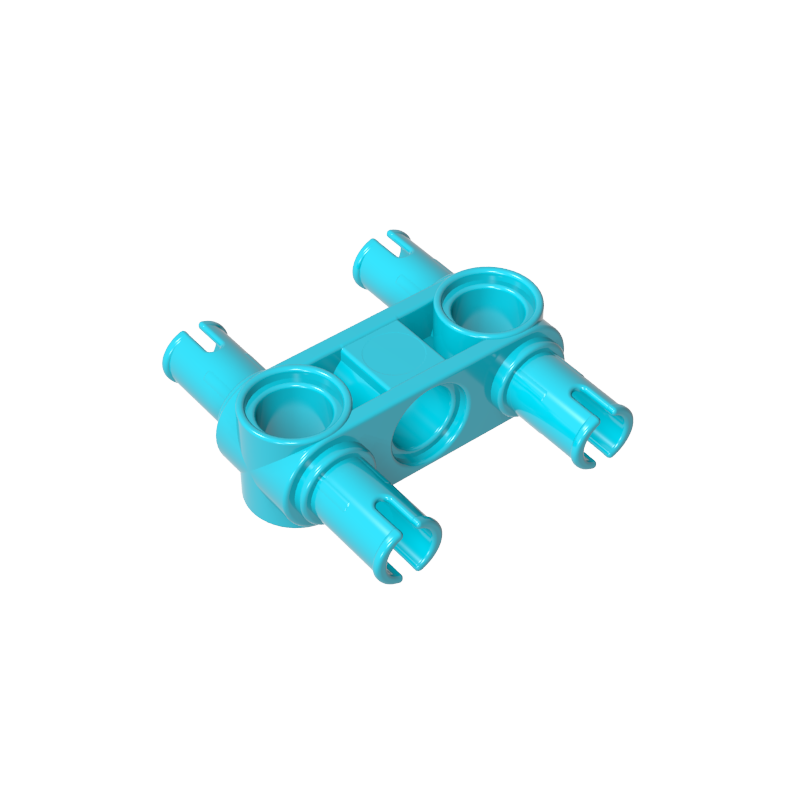 48989 | Technical Pin Connector Perpendicular 3L with 4 Pins