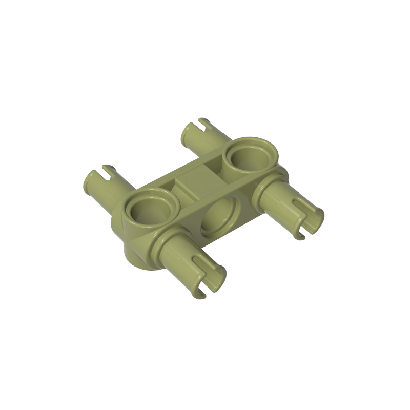 48989 | Technical Pin Connector Perpendicular 3L with 4 Pins