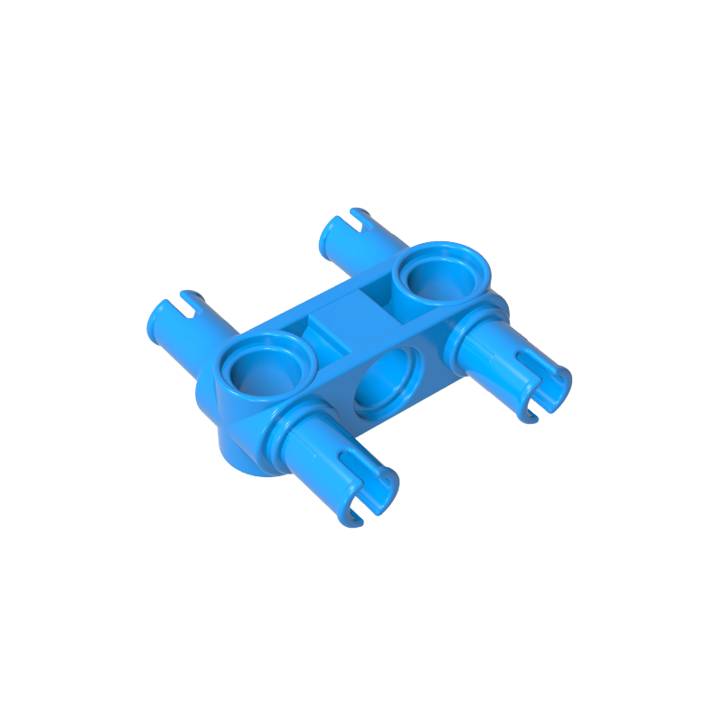 48989 | Technical Pin Connector Perpendicular 3L with 4 Pins