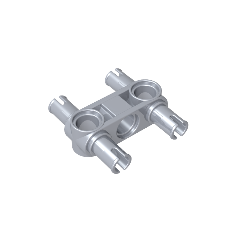 48989 | Technical Pin Connector Perpendicular 3L with 4 Pins
