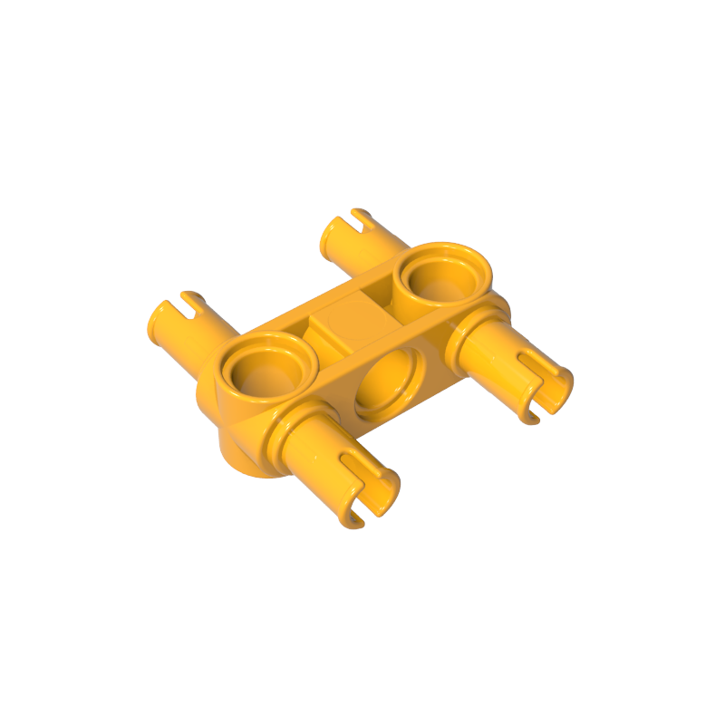 48989 | Technical Pin Connector Perpendicular 3L with 4 Pins