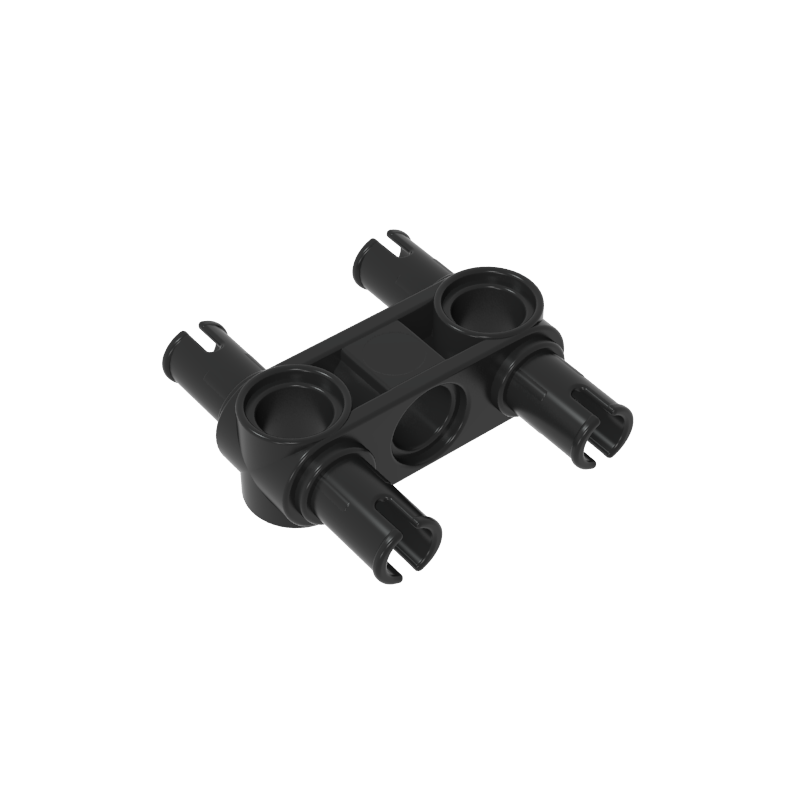 48989 | Technical Pin Connector Perpendicular 3L with 4 Pins