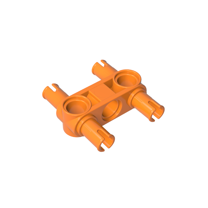 48989 | Technical Pin Connector Perpendicular 3L with 4 Pins