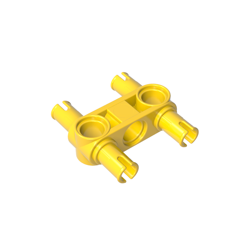 48989 | Technical Pin Connector Perpendicular 3L with 4 Pins
