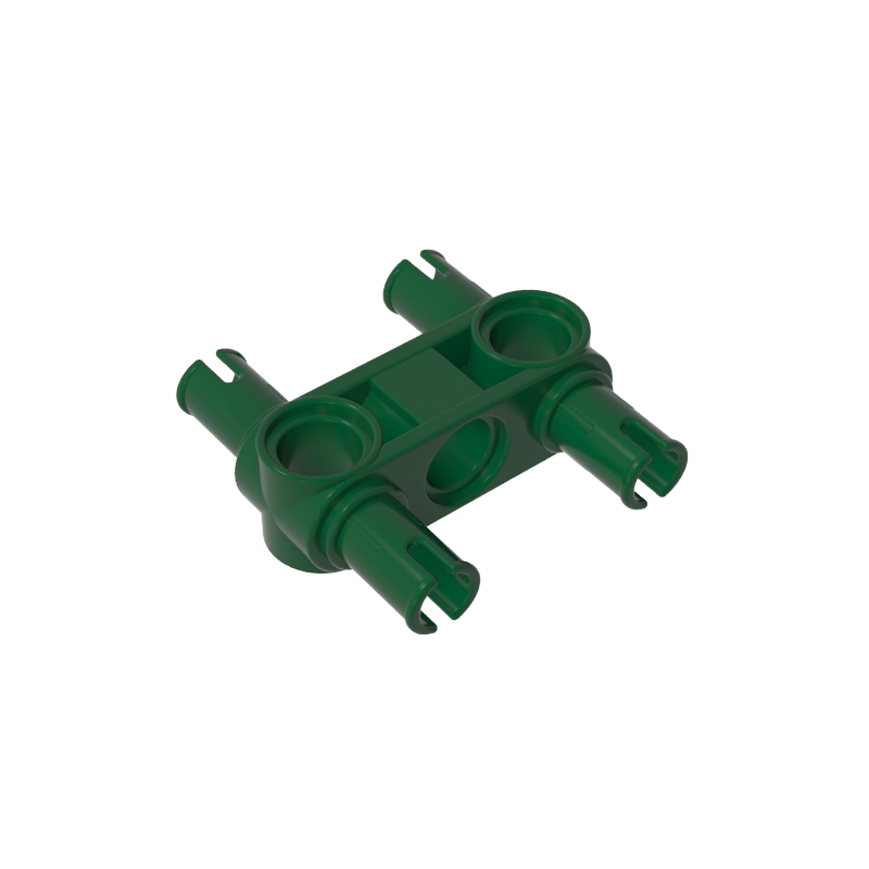 48989 | Technical Pin Connector Perpendicular 3L with 4 Pins