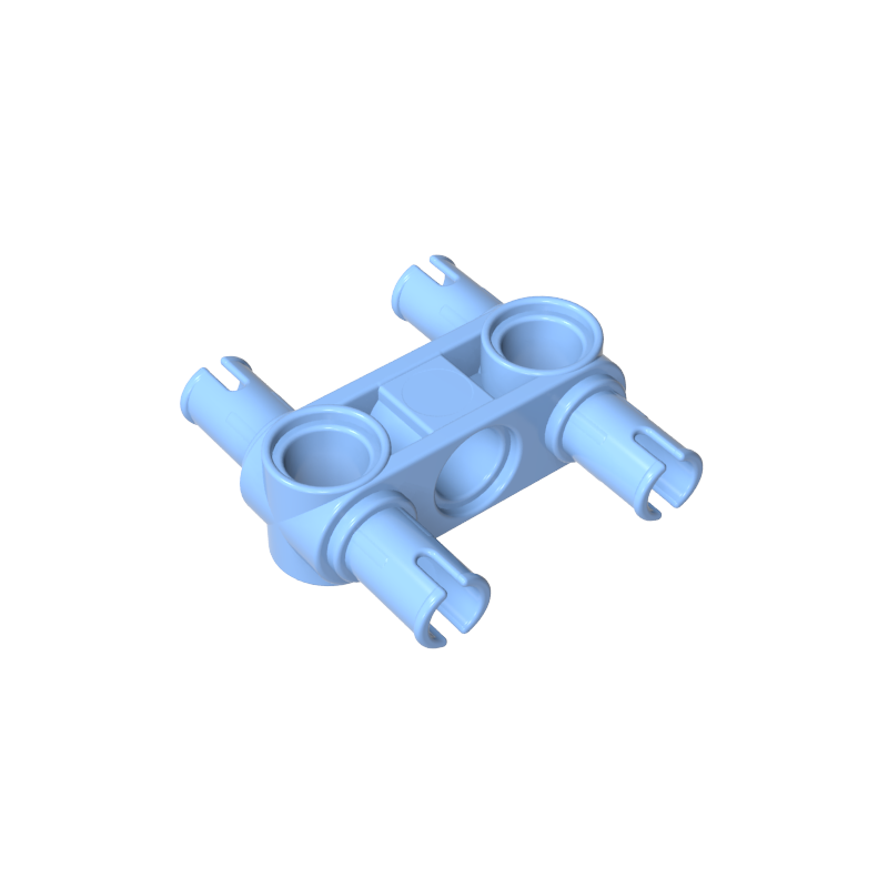 48989 | Technical Pin Connector Perpendicular 3L with 4 Pins