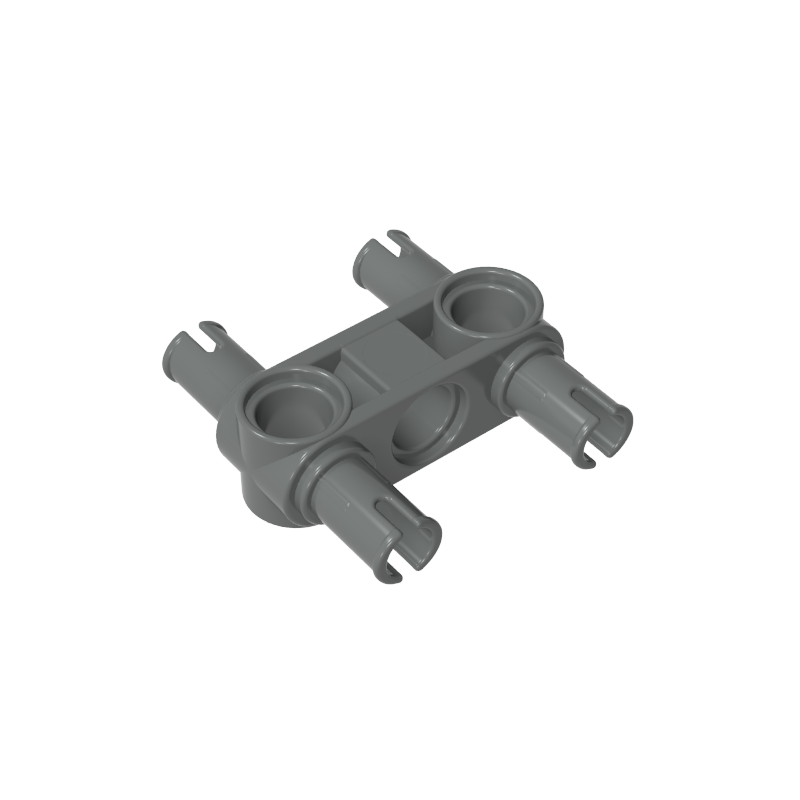 48989 | Technical Pin Connector Perpendicular 3L with 4 Pins