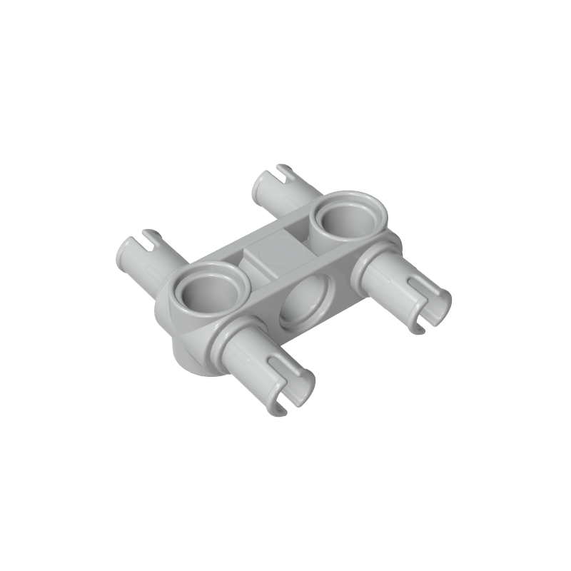 48989 | Technical Pin Connector Perpendicular 3L with 4 Pins