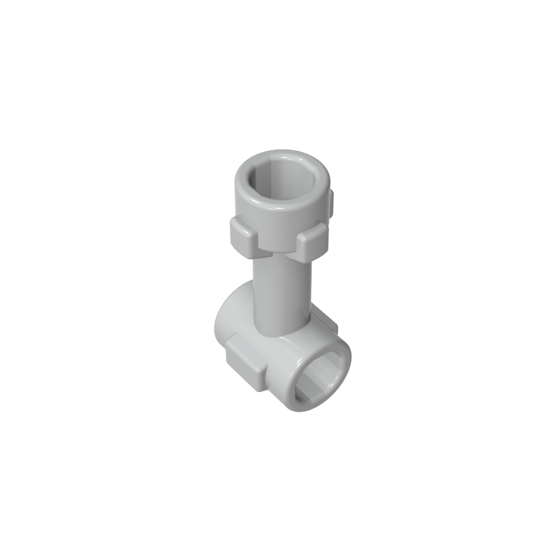 92690 | Bar 1L with Top Stud and 2 Side Studs (Connector Perpendicular)