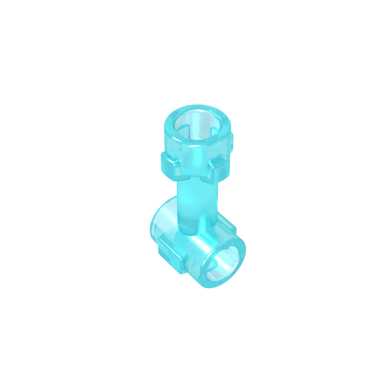 92690 | Bar 1L with Top Stud and 2 Side Studs (Connector Perpendicular)