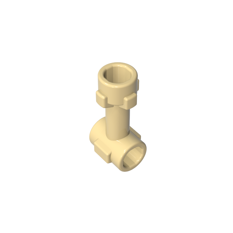 92690 | Bar 1L with Top Stud and 2 Side Studs (Connector Perpendicular)