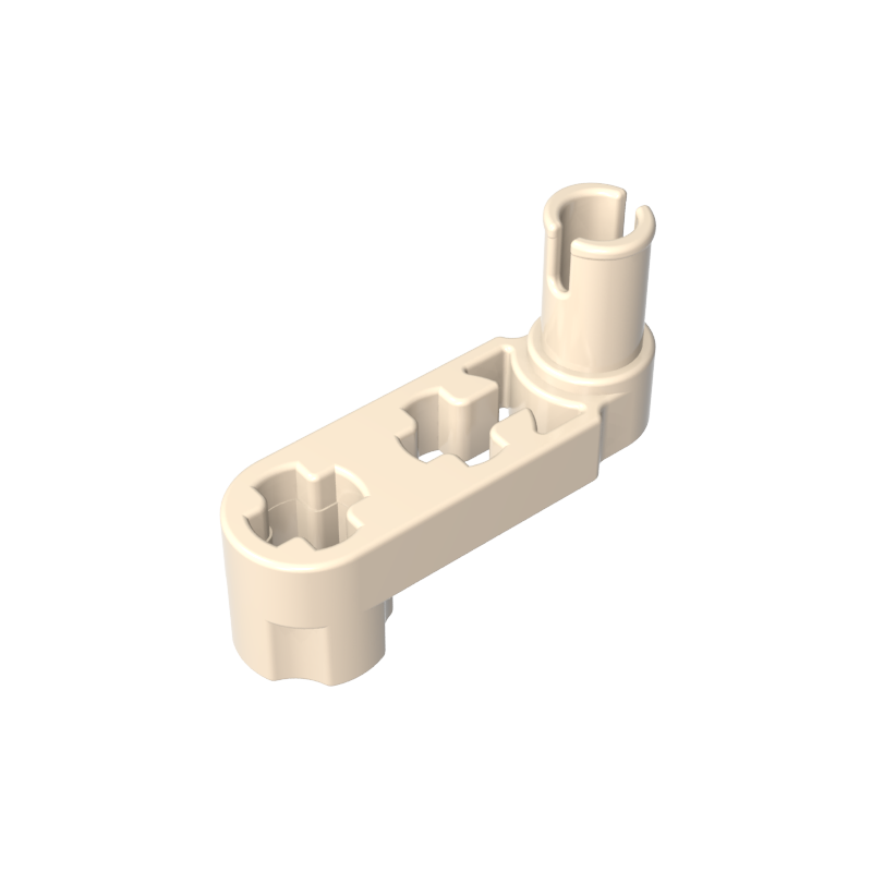 33299a | Technical Beam Modified Crank / Pin 1 x 3 - Axle Holes