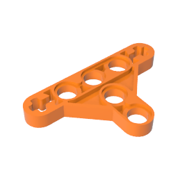 99773 | Technical Beam, Modified Triangle Thin 3 x 5 with Full Supports