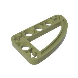 32250 | Technical Beam Modified L-Shape Quarter Ellipse Thin 3 x 5