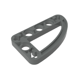 32250 | Technical Beam Modified L-Shape Quarter Ellipse Thin 3 x 5