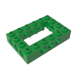 32531a | Technical Brick 4 x 6 Open Center