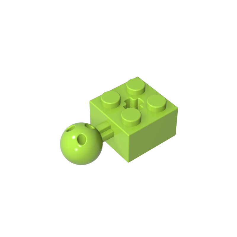 57909 | Technical Brick Modified 2 x 2 with Ball Joint and Axle Hole