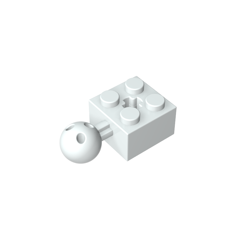 57909 | Technical Brick Modified 2 x 2 with Ball Joint and Axle Hole