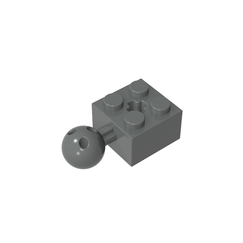 57909 | Technical Brick Modified 2 x 2 with Ball Joint and Axle Hole