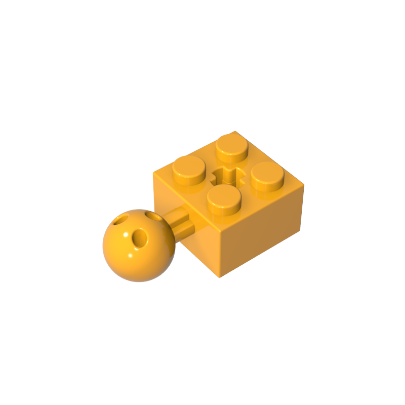 57909 | Technical Brick Modified 2 x 2 with Ball Joint and Axle Hole