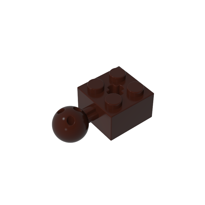 57909 | Technical Brick Modified 2 x 2 with Ball Joint and Axle Hole