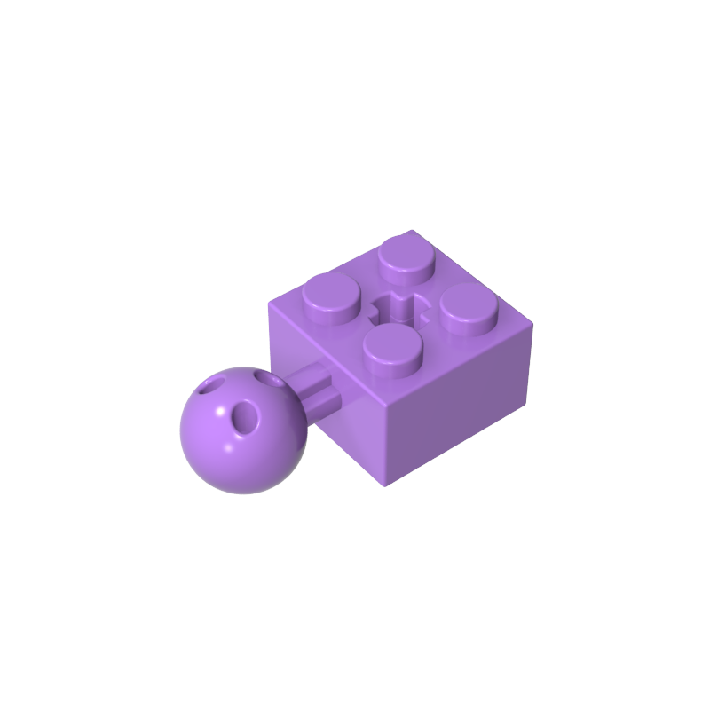 57909 | Technical Brick Modified 2 x 2 with Ball Joint and Axle Hole