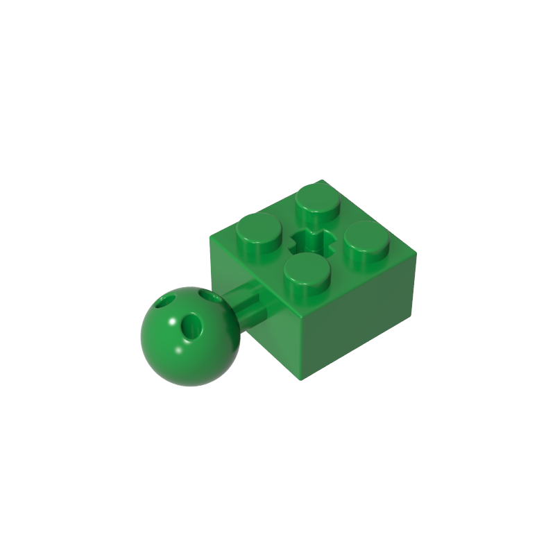 57909 | Technical Brick Modified 2 x 2 with Ball Joint and Axle Hole