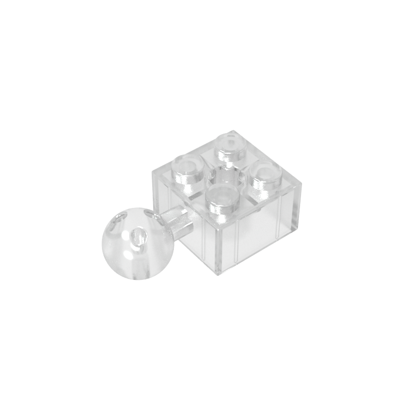 57909 | Technical Brick Modified 2 x 2 with Ball Joint and Axle Hole