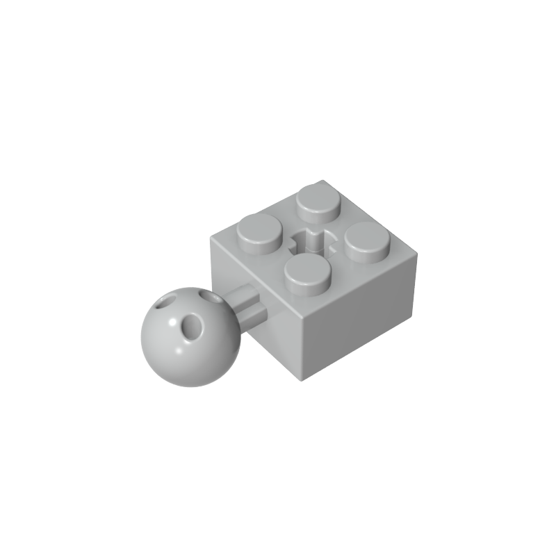 57909 | Technical Brick Modified 2 x 2 with Ball Joint and Axle Hole