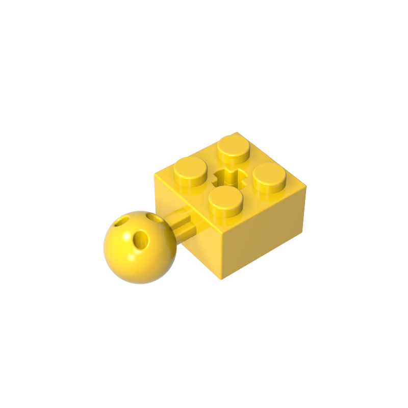 57909 | Technical Brick Modified 2 x 2 with Ball Joint and Axle Hole
