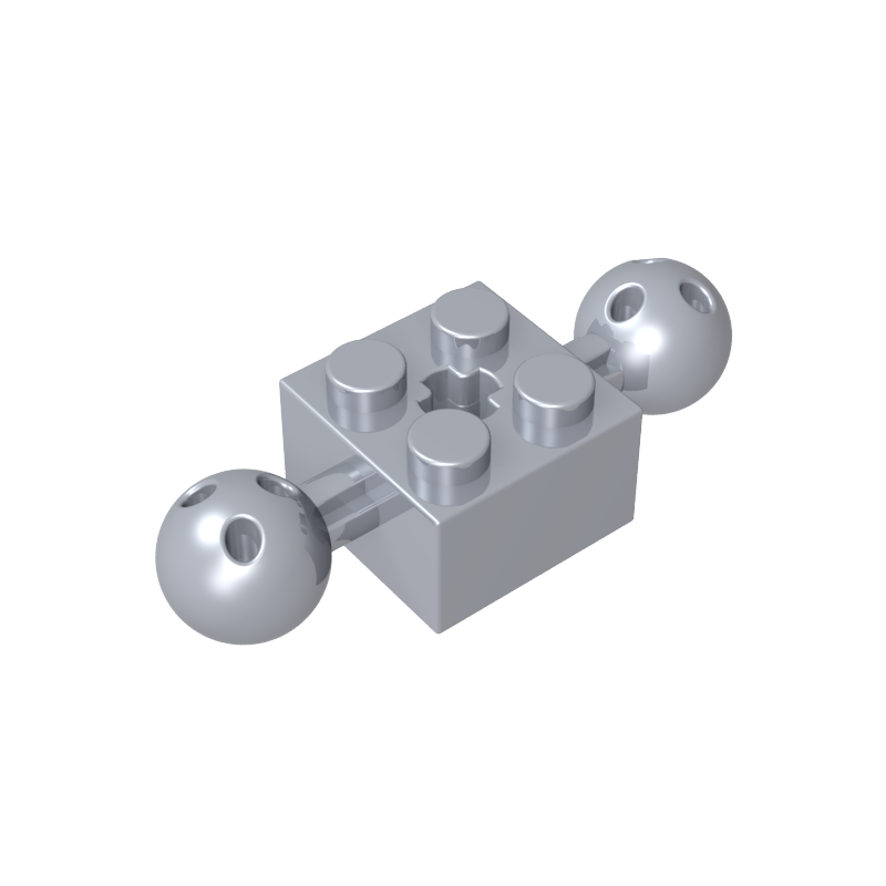 17114 | Technical Brick Modified 2 x 2 with 2 Ball Joints and Axle Hole