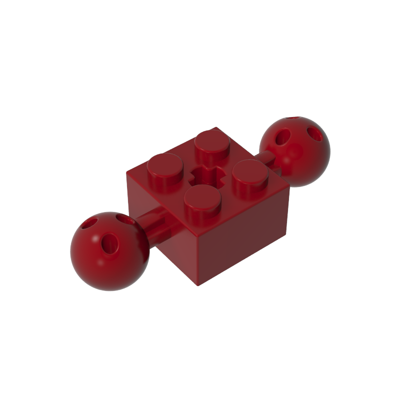 17114 | Technical Brick Modified 2 x 2 with 2 Ball Joints and Axle Hole