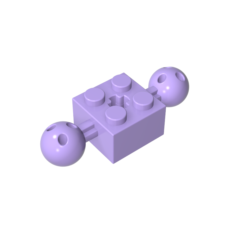 17114 | Technical Brick Modified 2 x 2 with 2 Ball Joints and Axle Hole