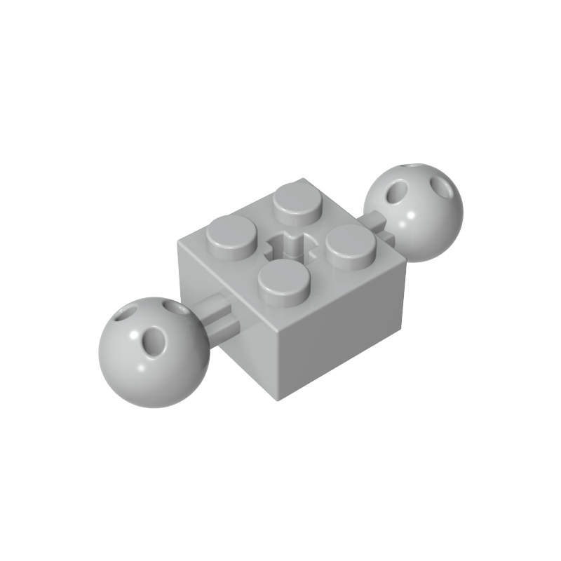 17114 | Technical Brick Modified 2 x 2 with 2 Ball Joints and Axle Hole