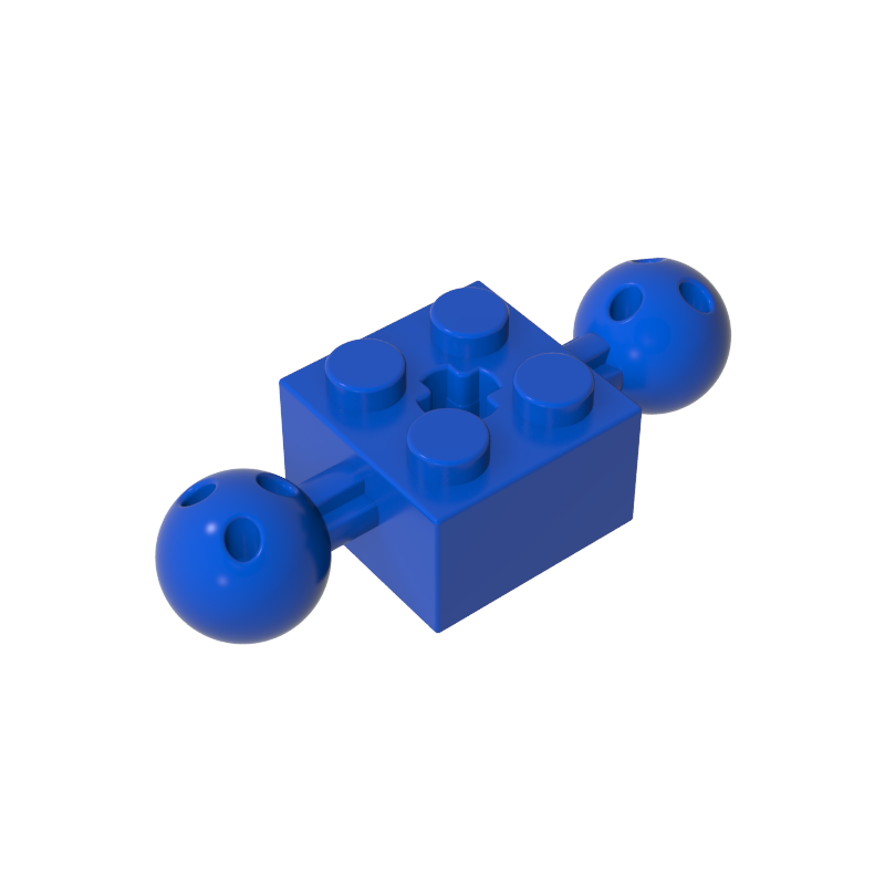 17114 | Technical Brick Modified 2 x 2 with 2 Ball Joints and Axle Hole
