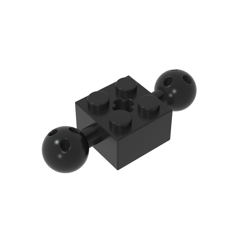 17114 | Technical Brick Modified 2 x 2 with 2 Ball Joints and Axle Hole